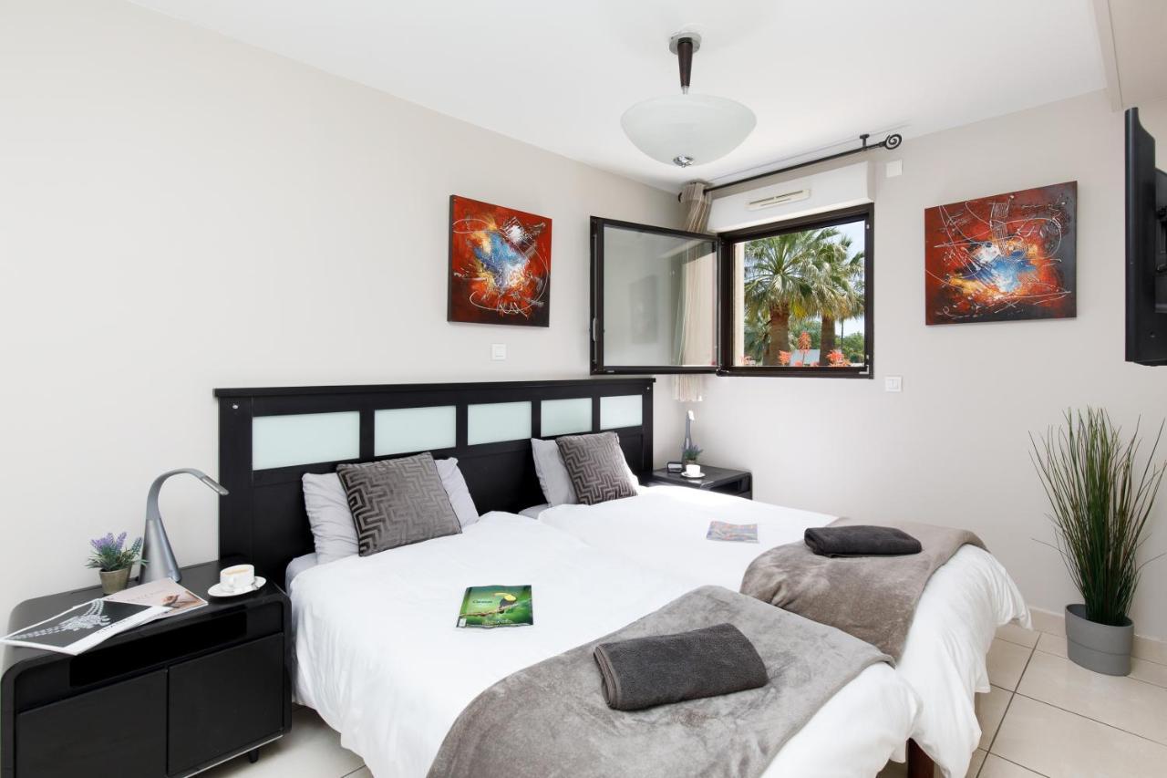 Luxury 3 Piece Garden Apartment In Cannes Marina Mandelieu Eksteriør billede