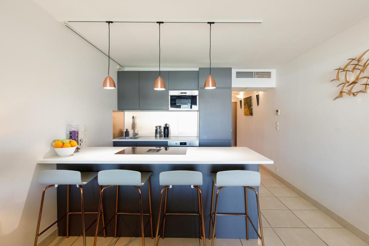 Luxury 3 Piece Garden Apartment In Cannes Marina Mandelieu Eksteriør billede