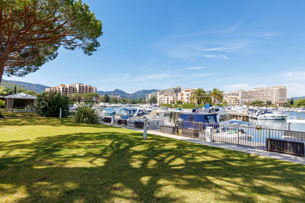 Luxury 3 Piece Garden Apartment In Cannes Marina Mandelieu Eksteriør billede