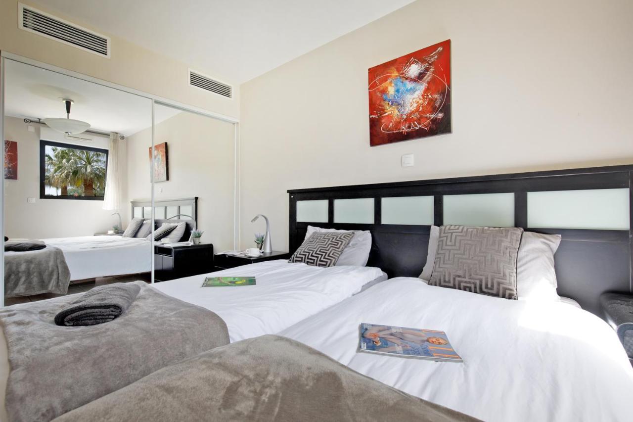 Luxury 3 Piece Garden Apartment In Cannes Marina Mandelieu Eksteriør billede